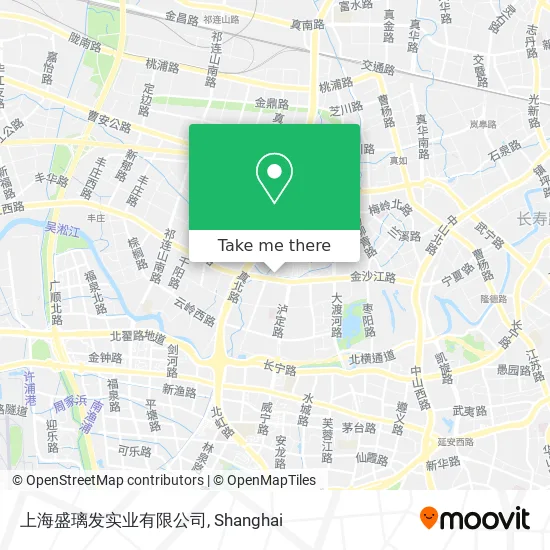 上海盛璃发实业有限公司 map