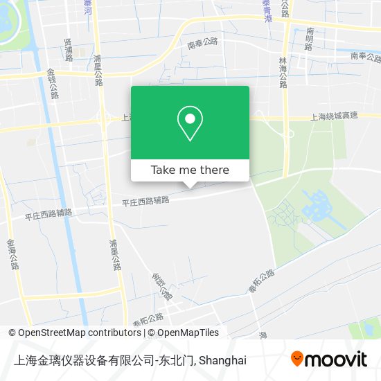 上海金璃仪器设备有限公司-东北门 map