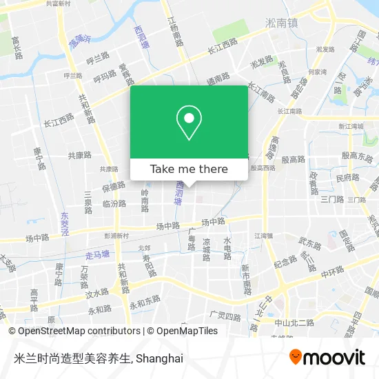 米兰时尚造型美容养生 map