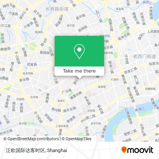 泛欧国际达客时区 map