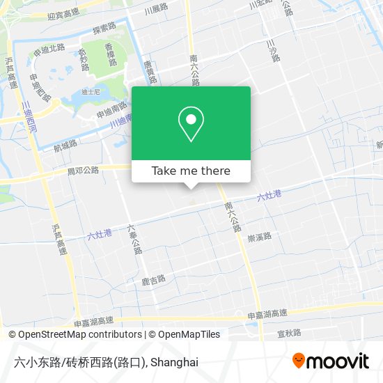六小东路/砖桥西路(路口) map