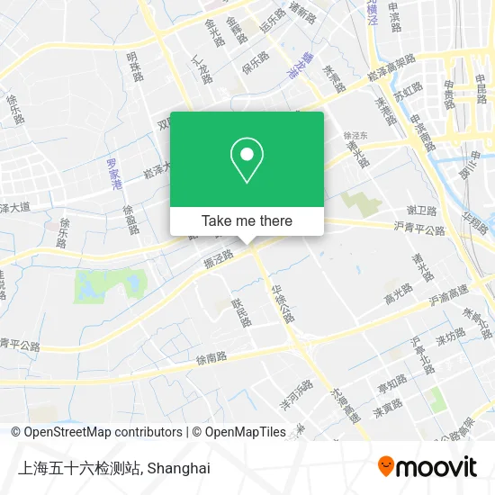 上海五十六检测站 map