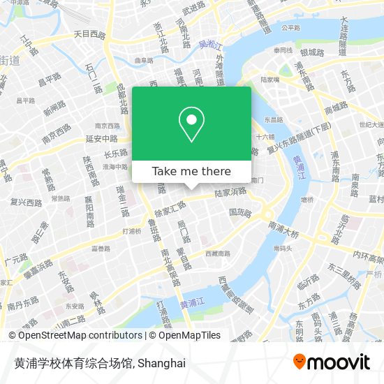 黄浦学校体育综合场馆 map