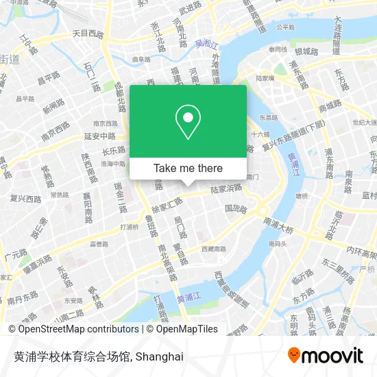 黄浦学校体育综合场馆 map