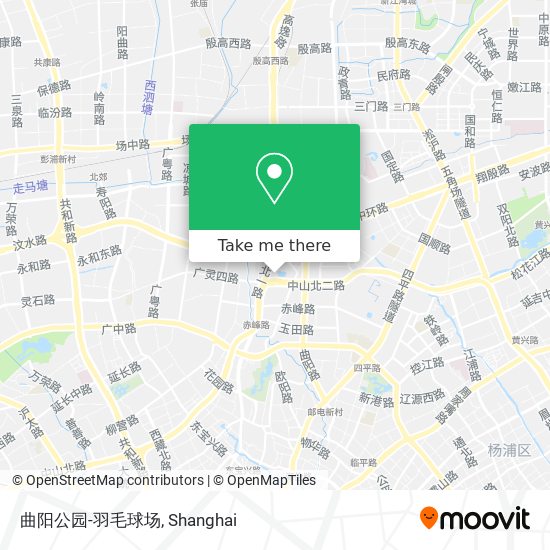 曲阳公园-羽毛球场 map