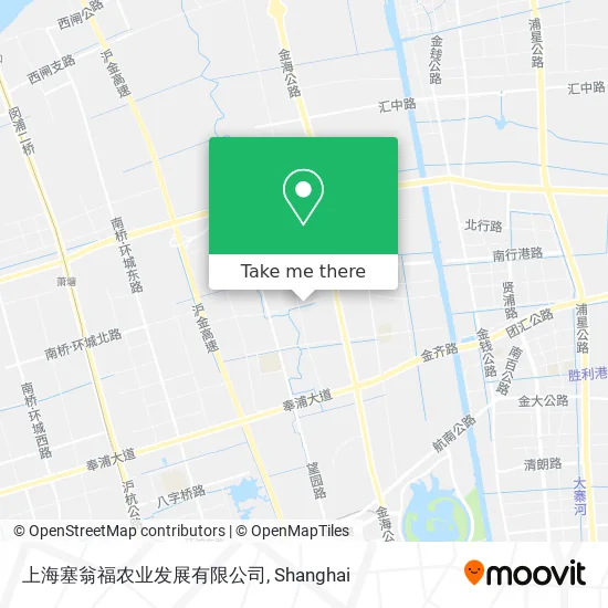 上海塞翁福农业发展有限公司 map