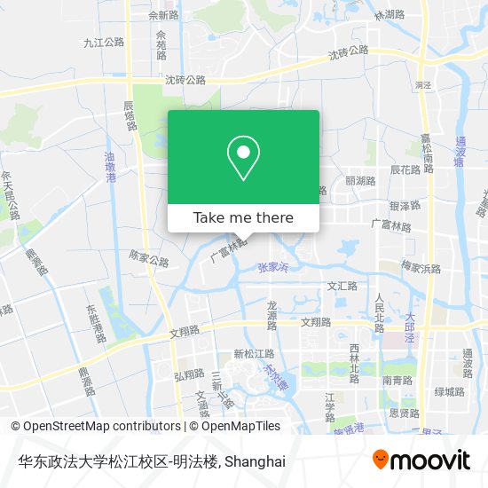华东政法大学松江校区-明法楼 map