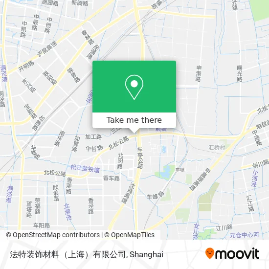 法特装饰材料（上海）有限公司 map