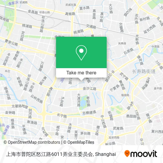 上海市普陀区怒江路6011弄业主委员会 map