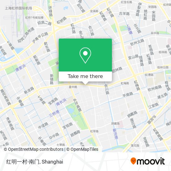 红明一村-南门 map
