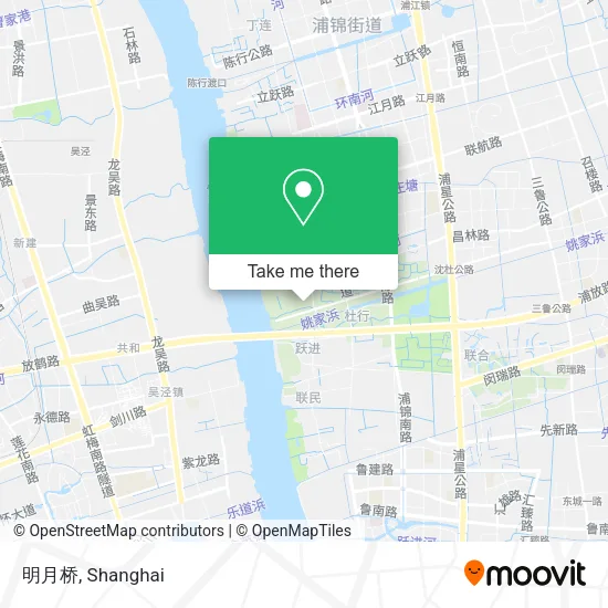 明月桥 map