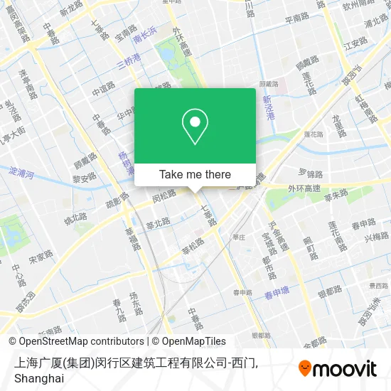 上海广厦(集团)闵行区建筑工程有限公司-西门 map