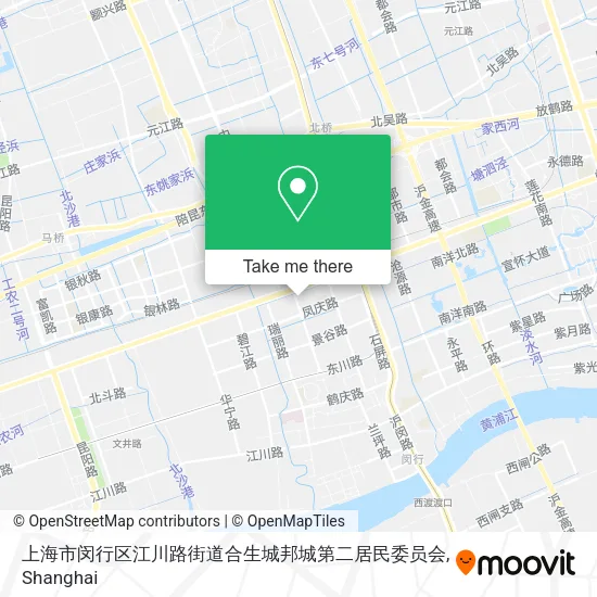 上海市闵行区江川路街道合生城邦城第二居民委员会 map
