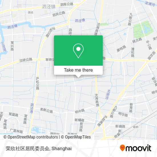 荣欣社区居民委员会 map