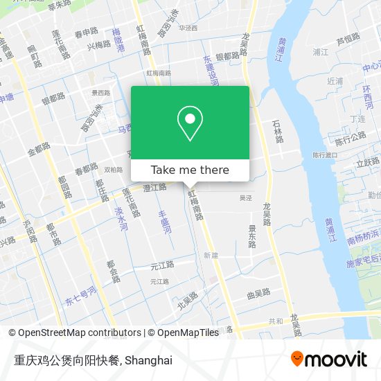 重庆鸡公煲向阳快餐 map