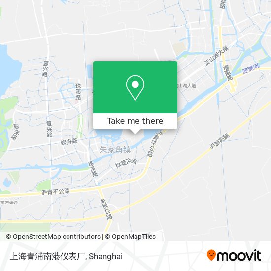 上海青浦南港仪表厂 map