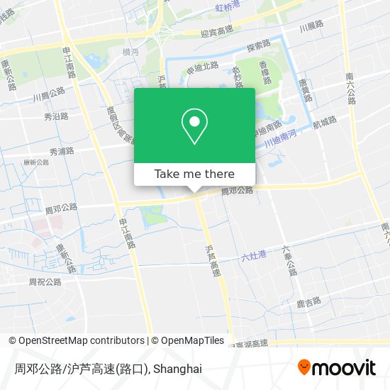 周邓公路/沪芦高速(路口) map