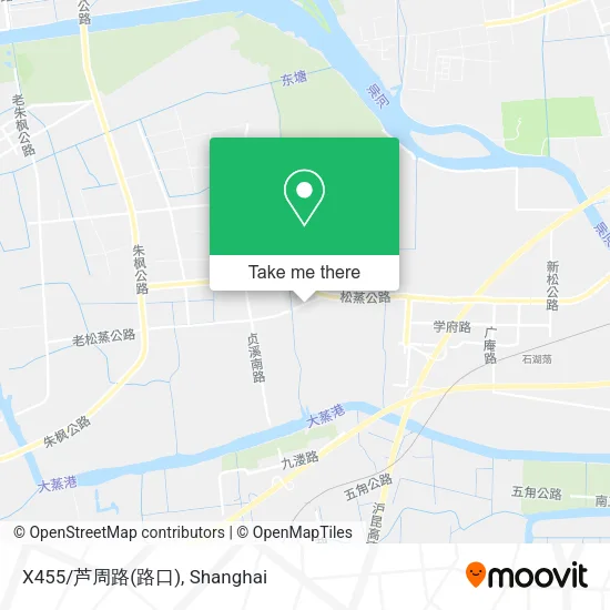 X455/芦周路(路口) map