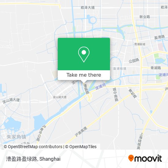 漕盈路盈绿路 map