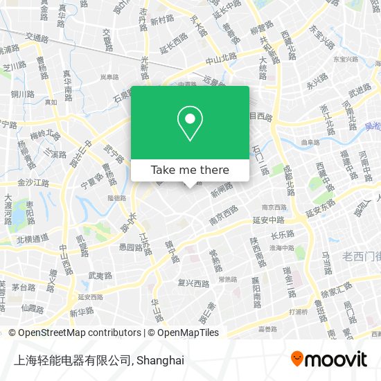 上海轻能电器有限公司 map