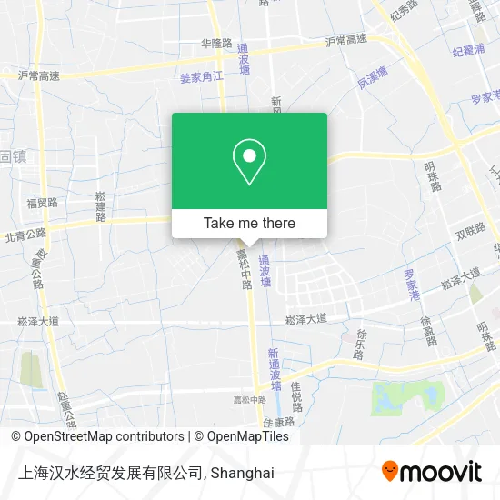 上海汉水经贸发展有限公司 map