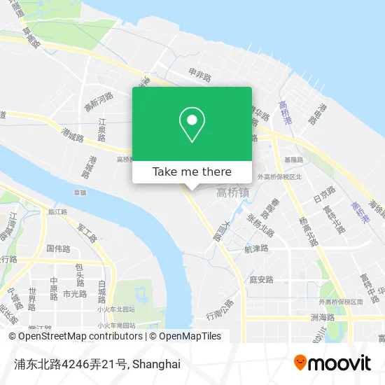 浦东北路4246弄21号 map