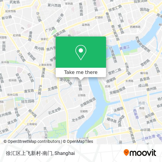 徐汇区上飞新村-南门 map