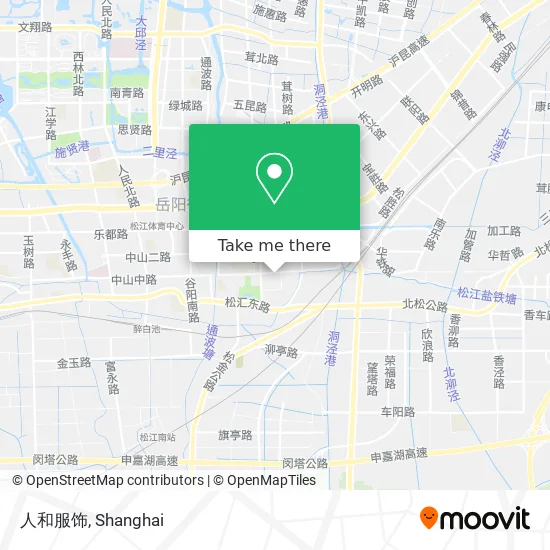人和服饰 map