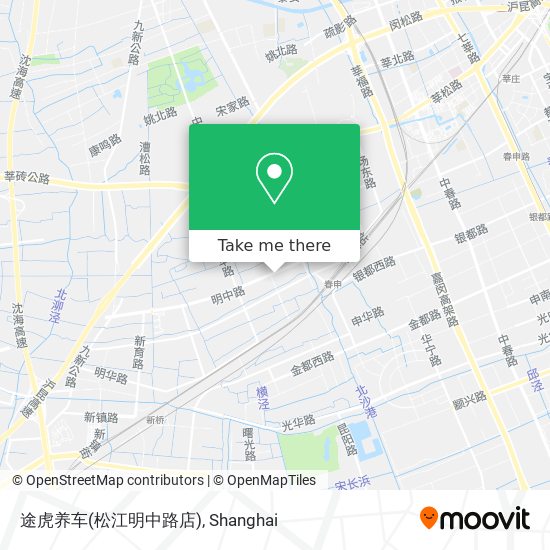 途虎养车(松江明中路店) map