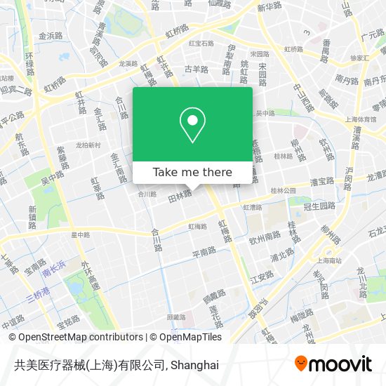 共美医疗器械(上海)有限公司 map