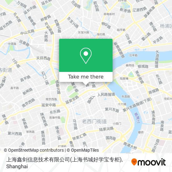 上海鑫剑信息技术有限公司(上海书城好学宝专柜) map