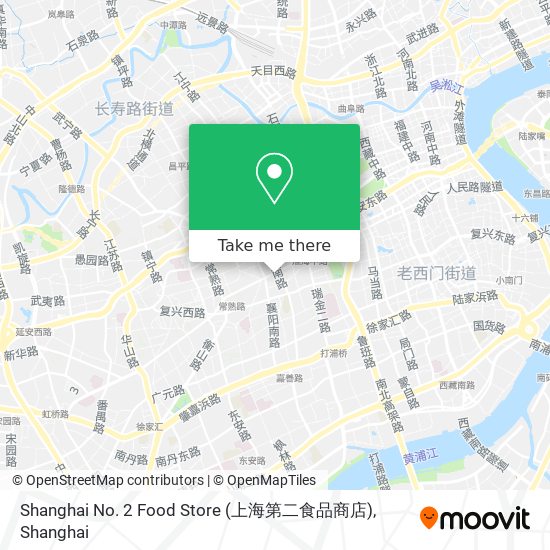 Shanghai No. 2 Food Store (上海第二食品商店) map