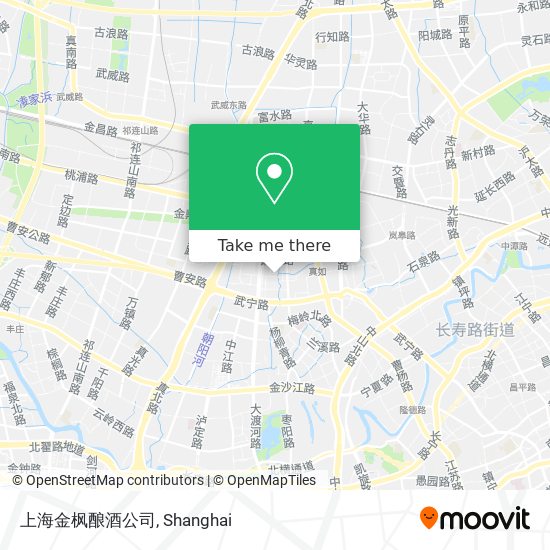 上海金枫酿酒公司 map