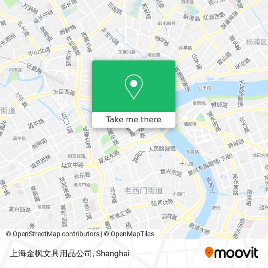 上海金枫文具用品公司 map
