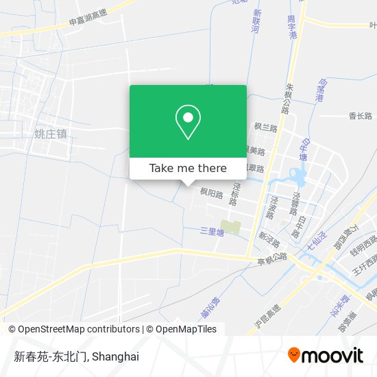 新春苑-东北门 map