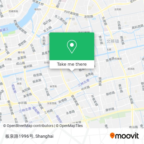 板泉路1996号 map