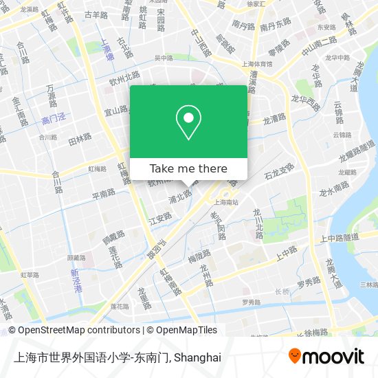 上海市世界外国语小学-东南门 map