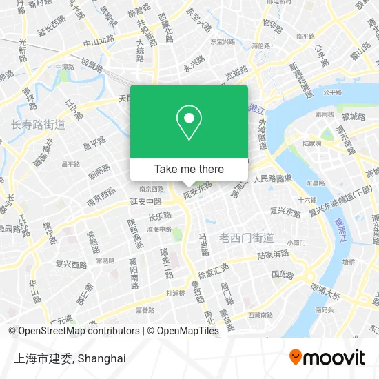 上海市建委 map