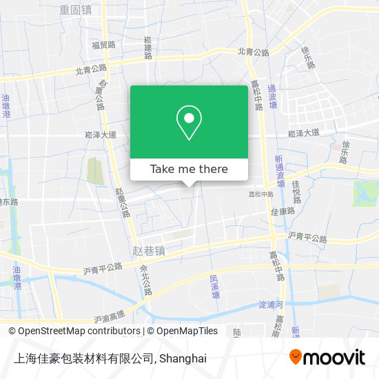 上海佳豪包装材料有限公司 map