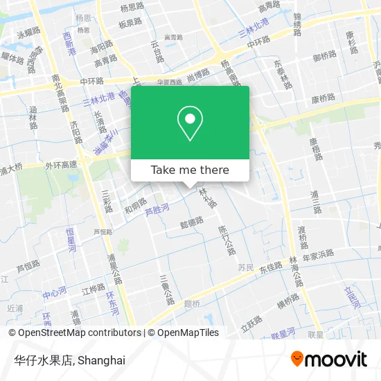 华仔水果店 map