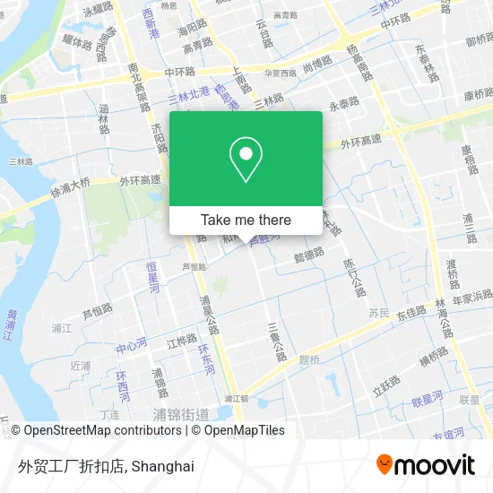 外贸工厂折扣店 map