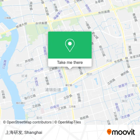 上海研发 map