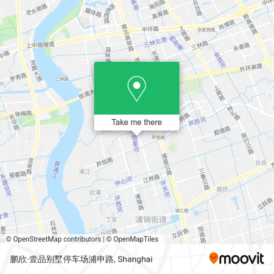 鹏欣·壹品别墅停车场浦申路 map