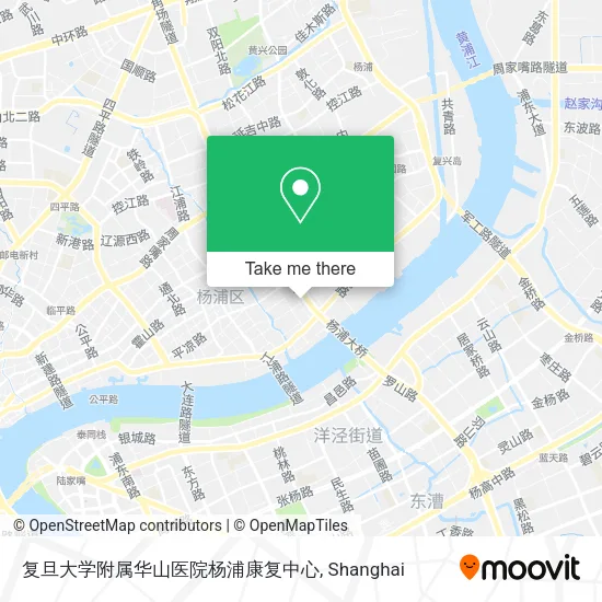 复旦大学附属华山医院杨浦康复中心 map