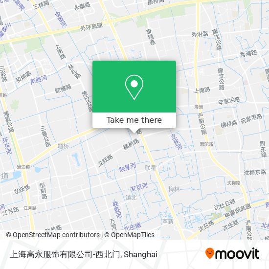 上海高永服饰有限公司-西北门 map
