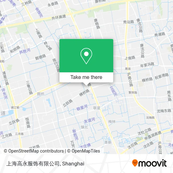 上海高永服饰有限公司 map