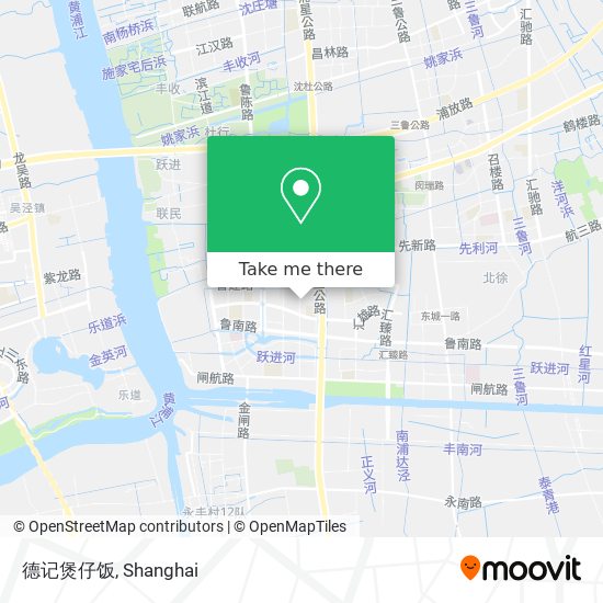 德记煲仔饭 map