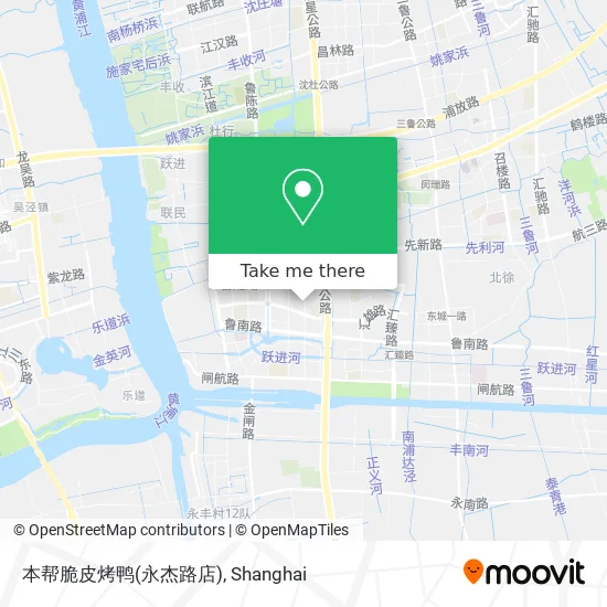 本帮脆皮烤鸭(永杰路店) map