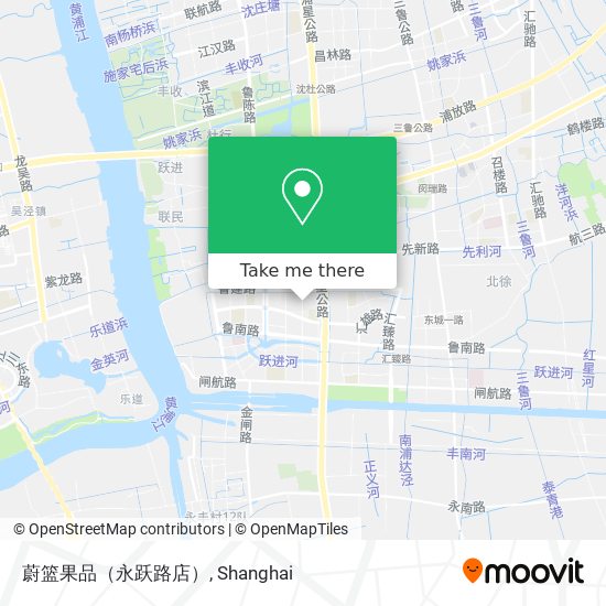 蔚篮果品（永跃路店） map