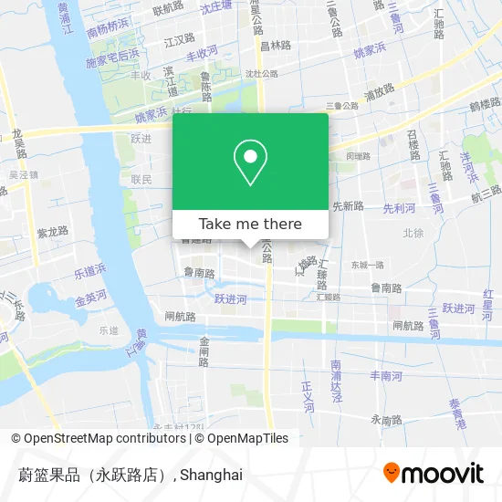 蔚篮果品（永跃路店） map